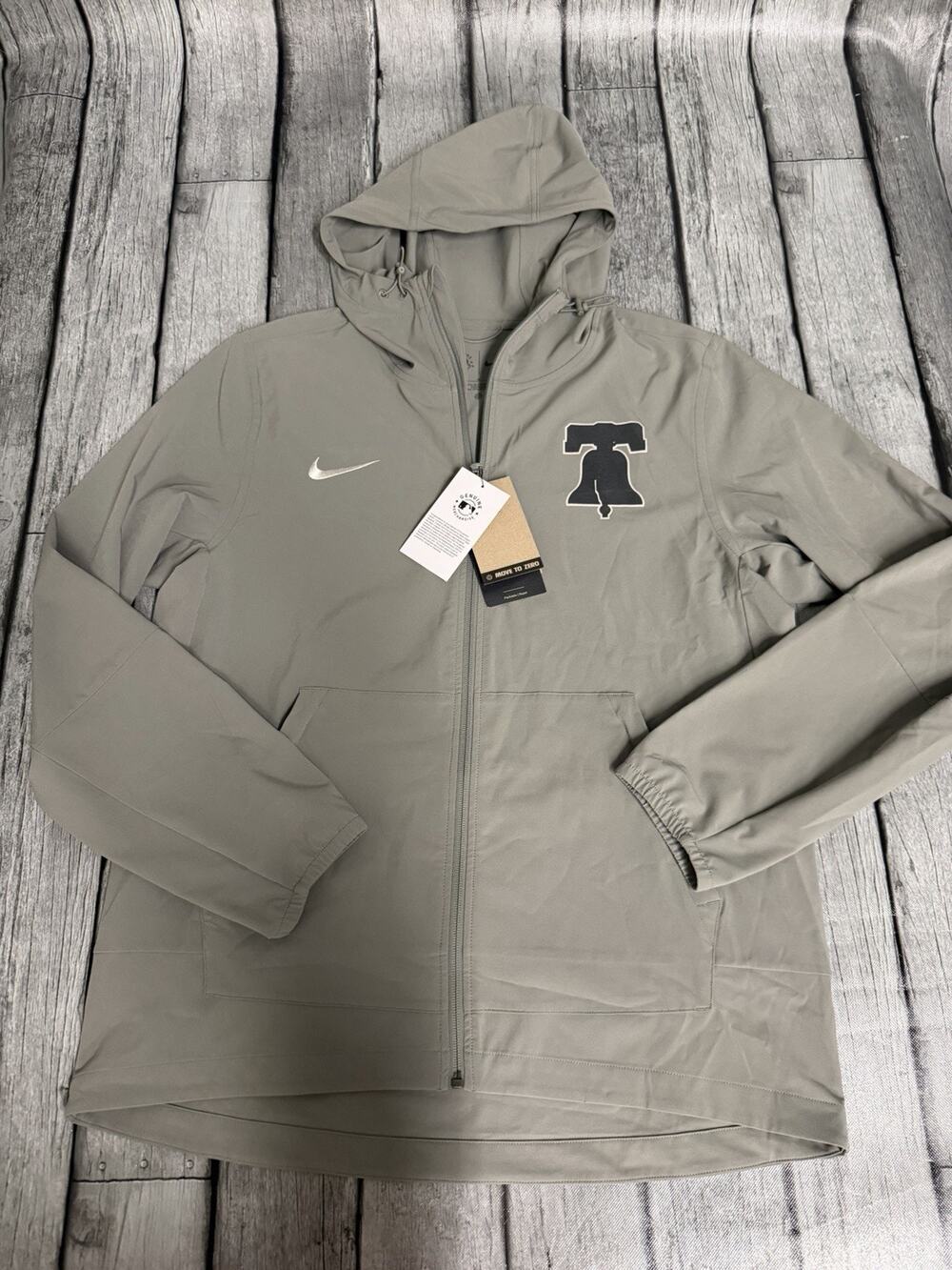 Men’s Nike Philadelphia Phillies Unlimited Packable Jacket Broad St Bombers MED